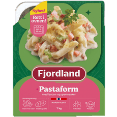 Pastaform med bacon og grønnsaker 1 kg