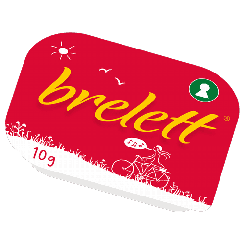 Brelett kuvertpakning