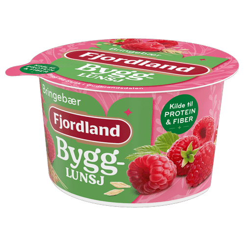 Bygglunsj Bringebær