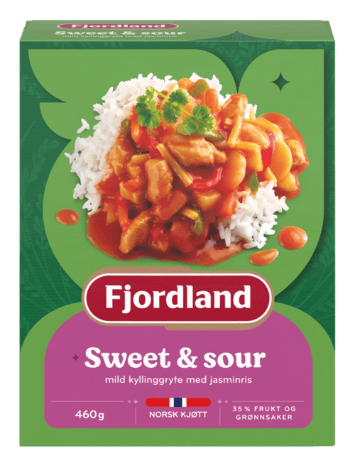 Sweet & Sour kyllinggryte Sweet & Sour kyllinggryte