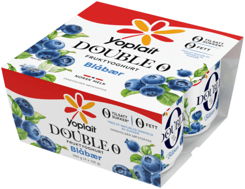 Double 0 Blåbær 4pk Double 0 Blåbær 4pk