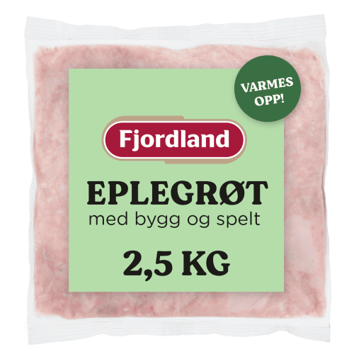 Eplegrøt med bygg og spelt – stor pose Eplegrøt med bygg og spelt – stor pose
