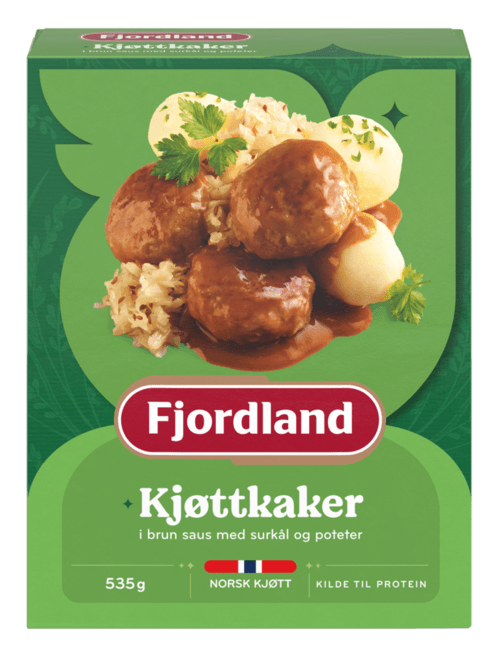 Kjøttkaker med surkål og poteter