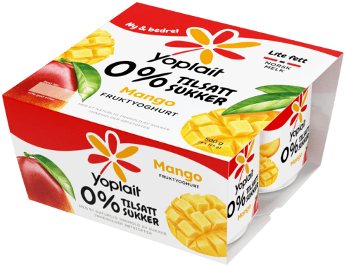 Yoplait 0% Mango 4pk Yoplait 0% Mango 4pk