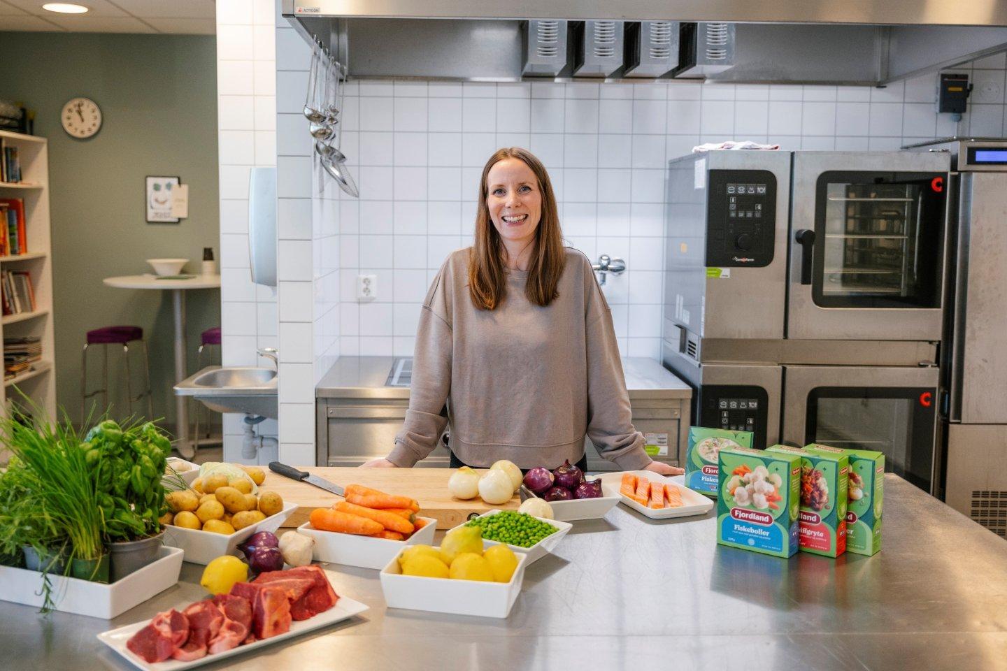 Elisabeth Hurum, fagleder for ernæring og bærekraft i Fjordland.