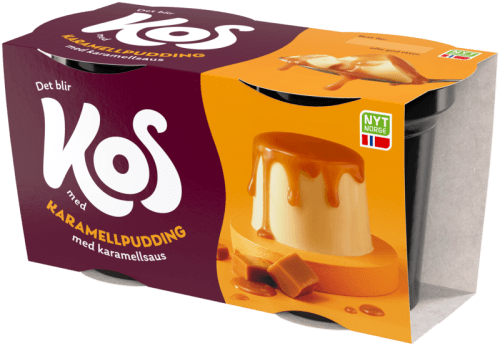Karamellpudding med karamellsaus 2pk