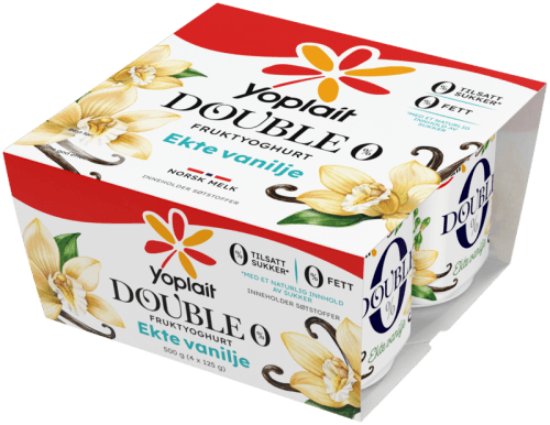 Double 0 Ekte Vanilje 4pk Double 0 Ekte Vanilje 4pk