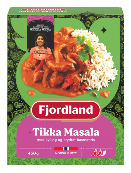 Tikka Masala Masalamagic med kylling og basmatiris
