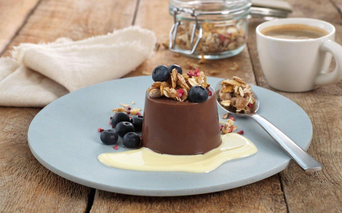 KOS Sjokoladepudding med krønsj