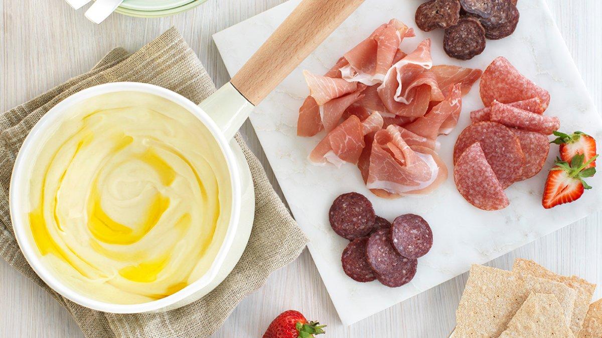 Rømmegrøt med spekemat