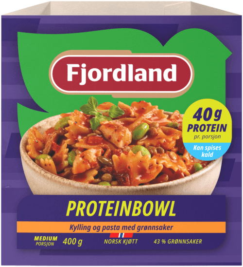 Proteinbowl Kylling & Pasta Proteinbowl Kylling & Pasta