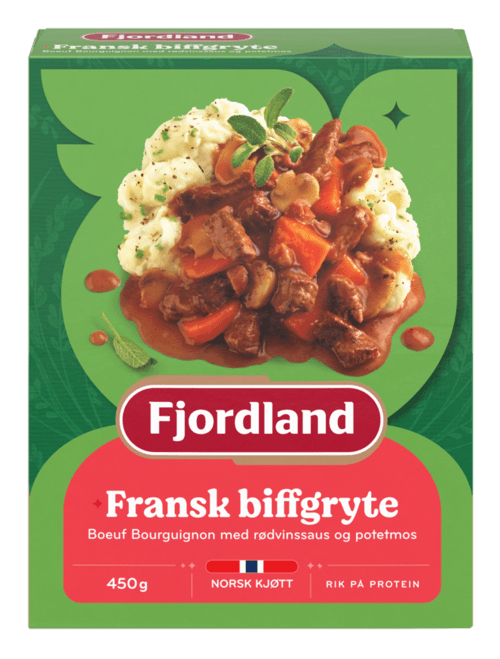 Fransk Biffgryte med potetmos