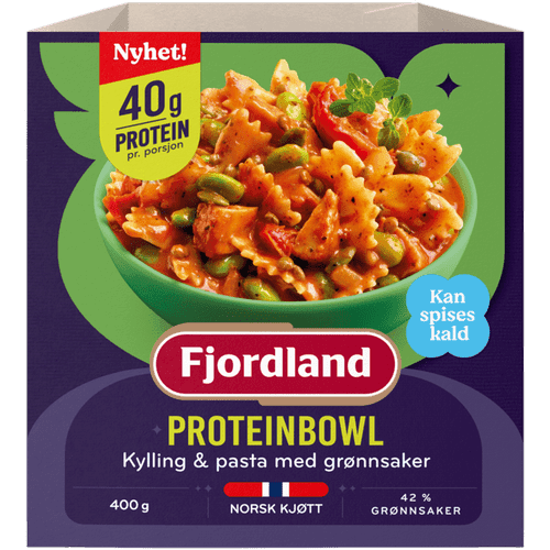 Proteinbowl Kylling & Pasta Proteinbowl Kylling & Pasta